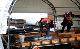 carpenters at a worksite