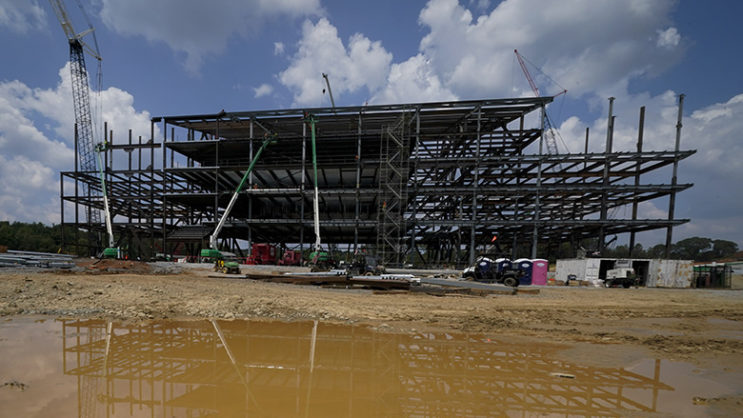 Abandoned Panthers Headquarters Site in South Carolina Goes on Sales Block