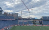 Construction at Gillette Stadium