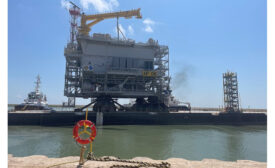 Offshore wind energy project substation