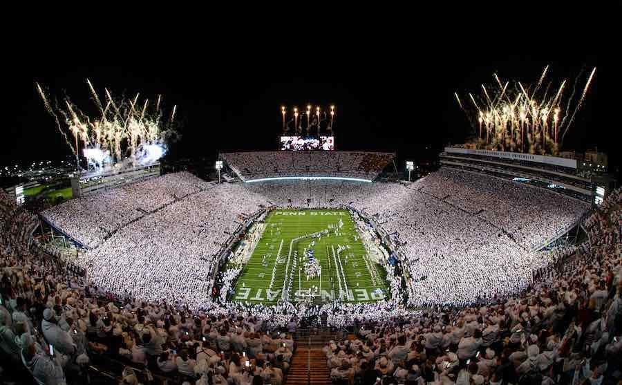 2022 Penn State Nittany Lions Football Season Tickets (Includes