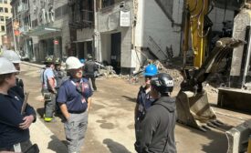 Incident Management Team continues to assist at Ann Street parking garage collapse