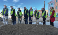 groundbreaking with Haselden Construction