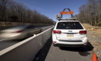 A PennDOT work zone enforcement car