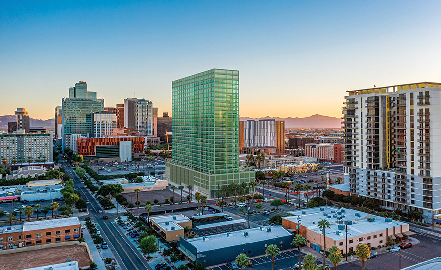 Clayco Breaks Ground on 26-Story Residential Tower in Phoenix