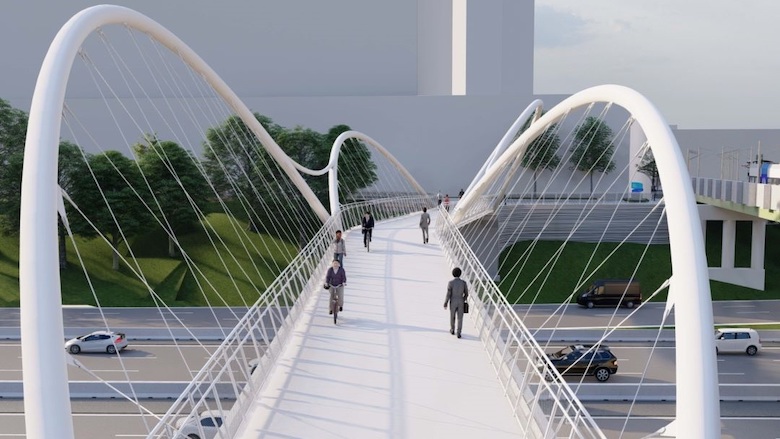 Charlotte, NC, Advances Long-awaited $16M Pedestrian Bridge 