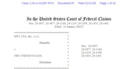 MVL vs. U.S. Ruling