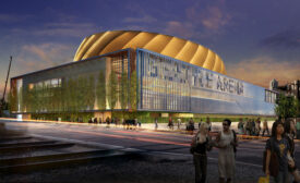 Rendering of Seattle Arena