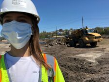 Dresdner Robin Environmental Scientist Erika Bruce NJDOT Pulaski Skyway Rehabilitation Project.