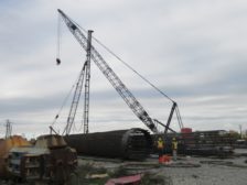 Construction of the Gordie Howe Bridge