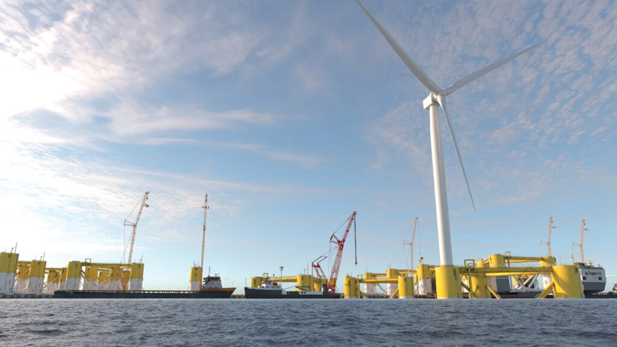 offshore wind facility, Pier Wind