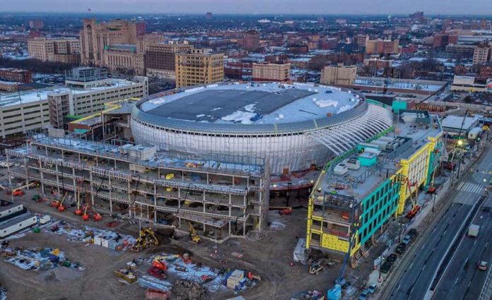 Little Caesars Arena Transition  History will be made today at