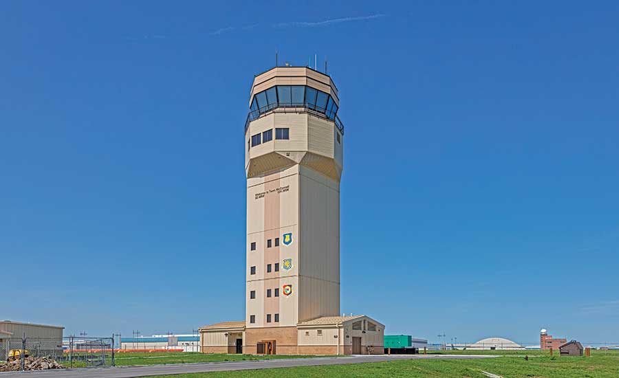 Best Project Governmentpublic Building Mcconnell Air Force Base Air Traffic Control Tower 