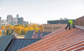 A new copper roof and finishings