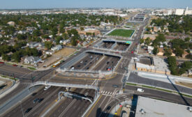 10-mile stretch of Interstate 70 through Denver