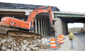 Virginia highway construction project