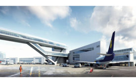 Sea-Tac aerial walkway