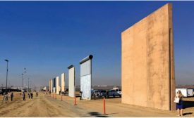 Border wall prototypes