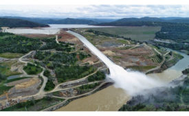 Oroville Spillway’s First Test