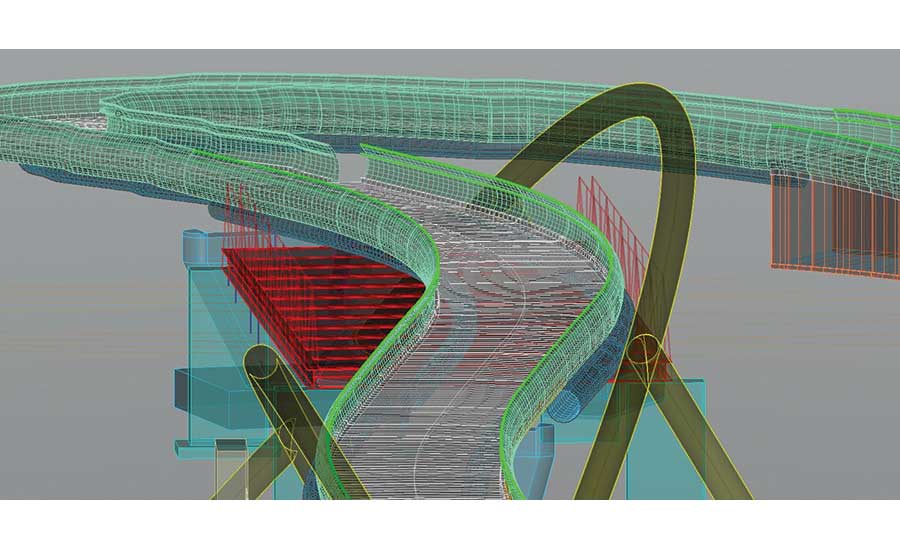Best Landscape/Urban Development: Long Beach Seaside Way Pedestrian Bridge, 2019-03-06