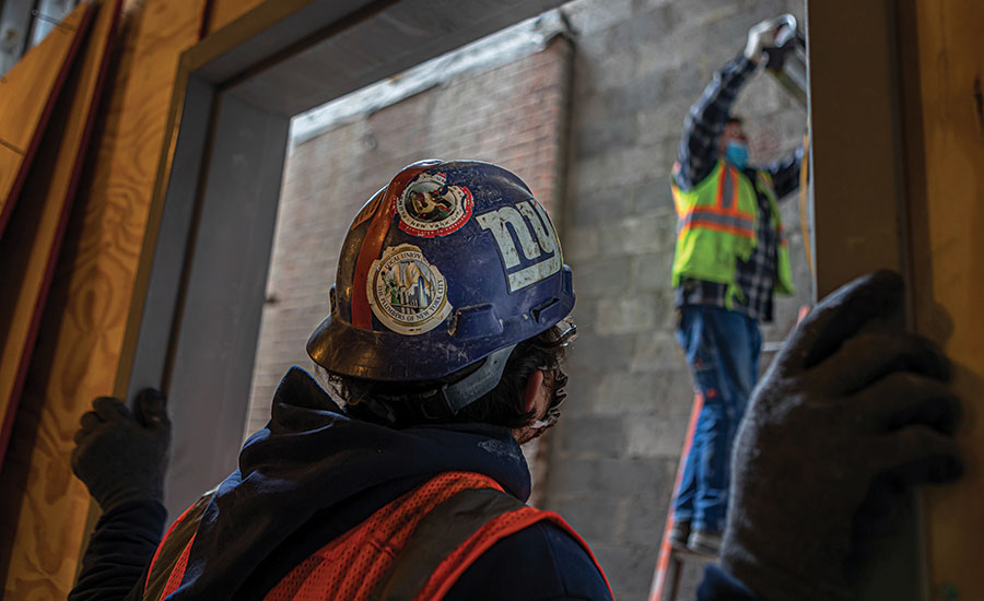 Workers in New York City