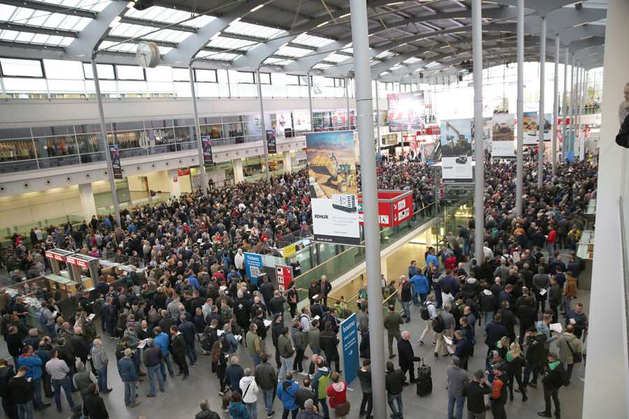 The Bauma exhibition