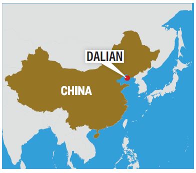 Dalian map