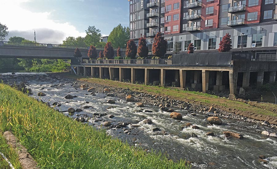 Northwest 2020 Water/Environment Award of Merit: Pringle Creek Demolition  and Stream Restoration | 2020-11-17 | Engineering News-Record