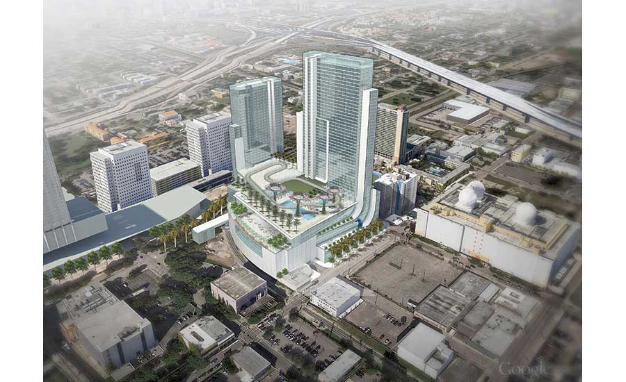 Caoba Miami Worldcenter's Second 40-Story Tower Has Topped Off