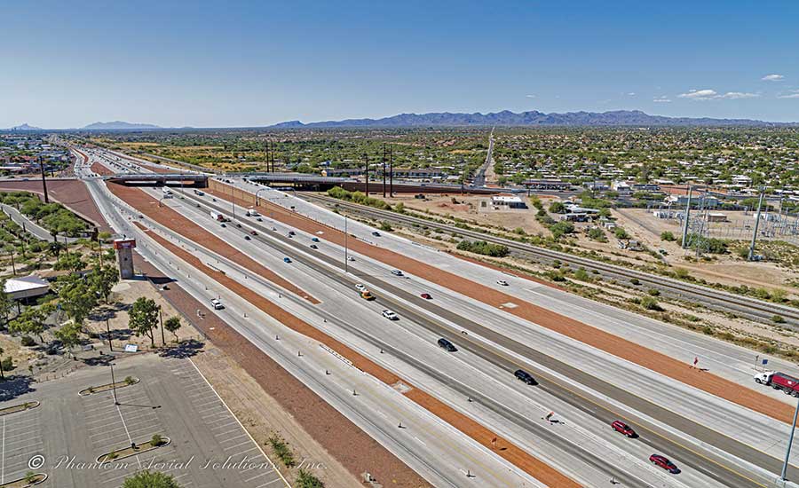 Best Highway Bridge Excellence In Safety Award Of Merit I 10 Ina Road Traffic Interchange 10 29 Engineering News Record