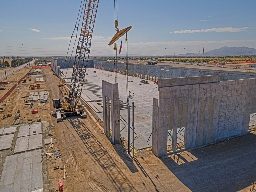 tilting concrete panels