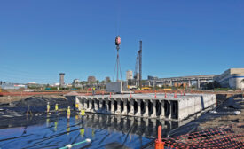 New Orleans River District’s underground stormwater vault