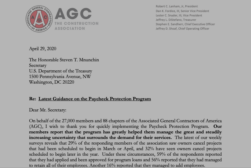 AGC Letter to Mnuchin