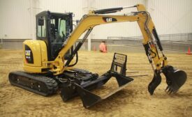 Cat excavator