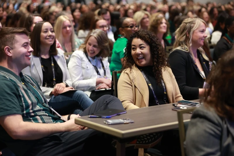 Audience at a GWIC event