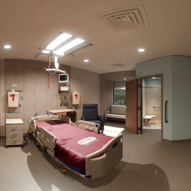 Virtual Reality Mock-Ups Let Va. Hospital Project Team Approve Remotely ...