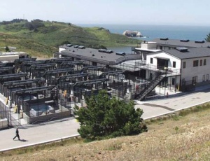 The marine mammal center contains 39 outdoor pens and pools for animals.