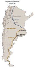 From North to South, New Pipe Delivers Power to Argentina